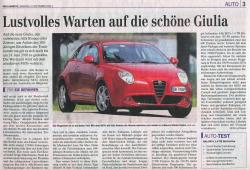 Lustvolles Warten auf die schöne Giulia