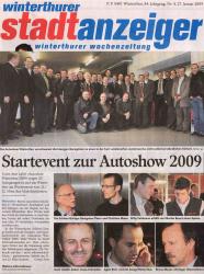 Startevent zur Autoshow 2009