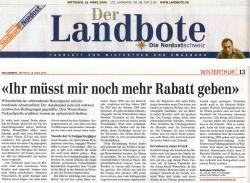 Â«Ihr müsst mir noch mehr Rabatt gebenÂ»