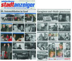 Reise an den 80. Automobilsalon Genf