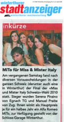 MiTo für Miss & Mister Italy