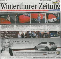 Giulietta feiert am Albanifest