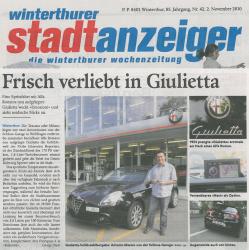 Frisch verliebt in Giulietta