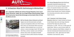 9. Abarth Vertretung der Schweiz eröffnet