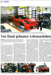 Von Hand gebautes Lebenszeichen