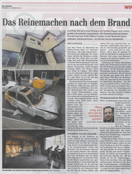 Das Reinemachen hat begonnen