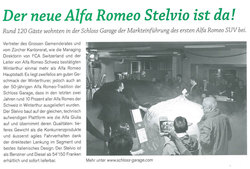 Der neue Alfa Romeo Stelvio ist da.
