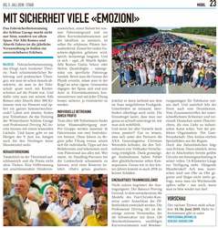 MIT SICHERHEIT VIELE «EMOZIONI»