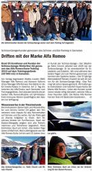 Driften mit der Marke Alfa Romeo
