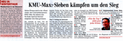 KMU-Max: Sieben kämpfen um den Sieg